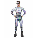 Confetti Cyber space kostuum | alien outfit