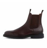 Garment Project Chelsea boot- gp2353-800 dark brown leather