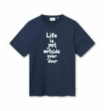 Foret F824 outside t-shirt navy