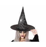 Confetti Heksen hoed spider | halloween witch hoed