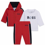 Hugo Boss Junior Basis t-shirt + broek + vest
