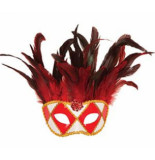 Confetti Oogmasker deco feathers