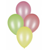 Confetti Ballonnen neon - 8 stuks
