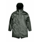 Rains Long jacket 12020 silver pine