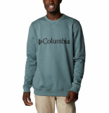 Columbia m logo fleece crew -