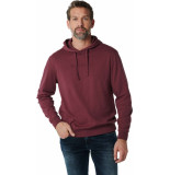 No Excess Sweater hooded port wine
