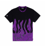 Octopus T-shirt man half tone tee 22wots14