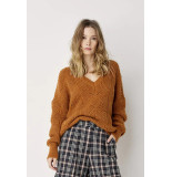 Summum 7s5694-7896 v-neck sweater airy alpaca lurex knit