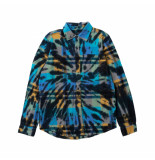 Hurley Shirt man portland tie dye flannel ls mvs00005440.h4008