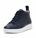 FitFlop Rally high top sneaker leather