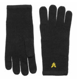 Lyle and Scott Racked ribbed gloves