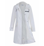 Dingy Weather Dames regenjas met voering PU slanke jacket