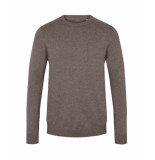 Kronstadt Emory cotton cashmere sweater ks3875 heather oatmeal