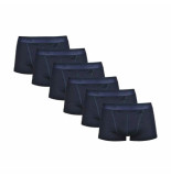 HOM Ho1 boxerhort premium cotton 6-pack brief navy