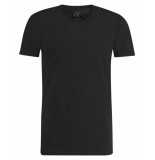Kultivate T-shirt ronde hals extra lang ravi (9901000202 100 black)