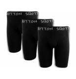 SQotton 3-pack ® boxershort lange pijp -