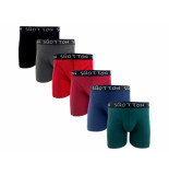 SQotton Heren boxershorts ® 6 stuks basic/casual