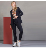 &Co Woman &co women blazer phoebe stripe black