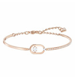 Swarovski 5472382 sparkling dc bracelet oval rosékleur armband medium