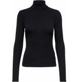 Only Onlsille roll neck top jrs noos black