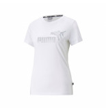 Puma T-shirt vrouw ess+metallic spark tee 674224.02