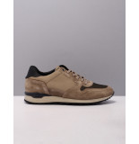 Greve Sneakers/lage-sneakers heren 3397 coconut suede comb