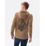 Ombre Heren sweatshirt met capuchon v2 licht b1357
