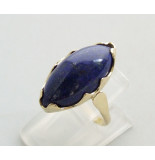 Christian Ring met lapis lazuli