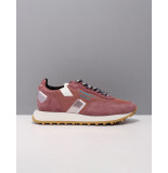 Ghoud Sneakers/lage-sneakers dames solw-ps01 pink suede comb