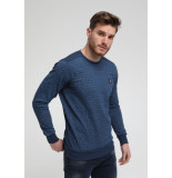 Gabbiano Heren sweater 772718 308 indigo