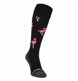 Brabo bc8460b socks flamingo black/pink -