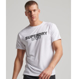 Superdry Train active logo ss tee ms311486a-01c