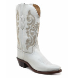 Bootstock Cowboy laarzen white treasure
