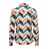 &Co Woman &co women blouse lotte zigzag silverpine