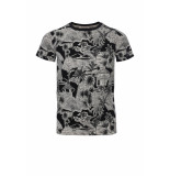 Common Heroes T-shirt all off white/zwart voor jongens in de kleur