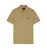Lyle and Scott Sp1800v lyle en scott crest tipped polo shirt, w824 seaweed
