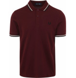 Fred Perry Polo m3600 bordeaux rood