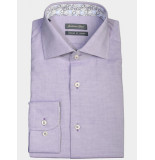 Bos Bright Blue Scotland blue business hemd lange mouw wesley long sleeve dressual s 19106we16sb/770 purple