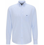 Fynch-Hatton Overhemd oxford check light blue (10005500 5520)n
