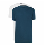 Alan Red T-shirts virginia 2-pack denim/white (3129 07)