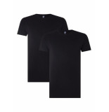 Alan Red T-shirt ottowa 2-pack stretch ronde hals (6680)