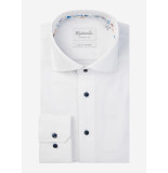 Michaelis Shirt met lentebloemen in kraag