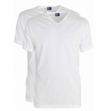Alan Red T-shirt vermont 2 pack v-hals extra lang + 5cm (5671)