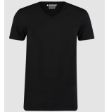 Garage Basic t-shirts 2-pack v-hals bio cotton bodyfit (0222 200)