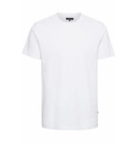 Matinique T-shirt jermane ripple stripe white (30205221 114001)