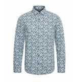 Matinique Overhemd matrostol b5 bloemen storm blue (30205137 174421)
