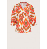 Smashed Lemon Blouse driekwart mouw