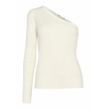 Co'Couture Badu asym top ecru