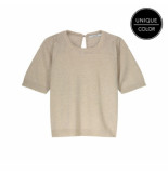 Summum 7s5739-7869 shirt sleeve sweater refined viscose knit