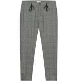 Dstrezzed Beach pants loose tapered check on linen
